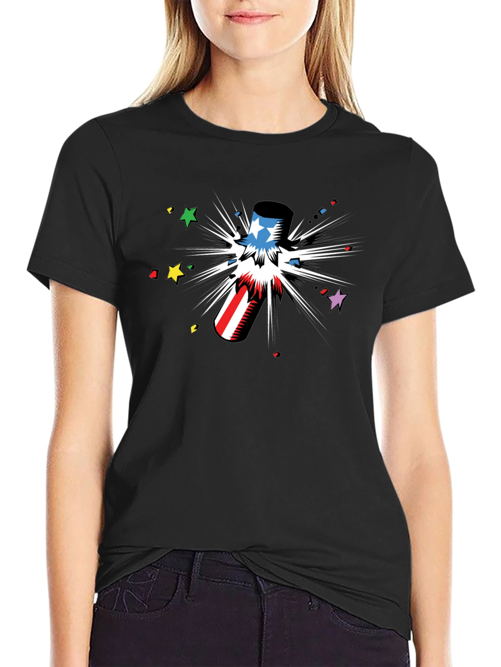 Patriotic Graphic Tee - Celebrate in Style!