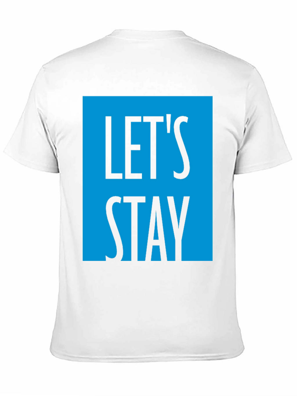 Lets Stay Graphic T-Shirt - Black