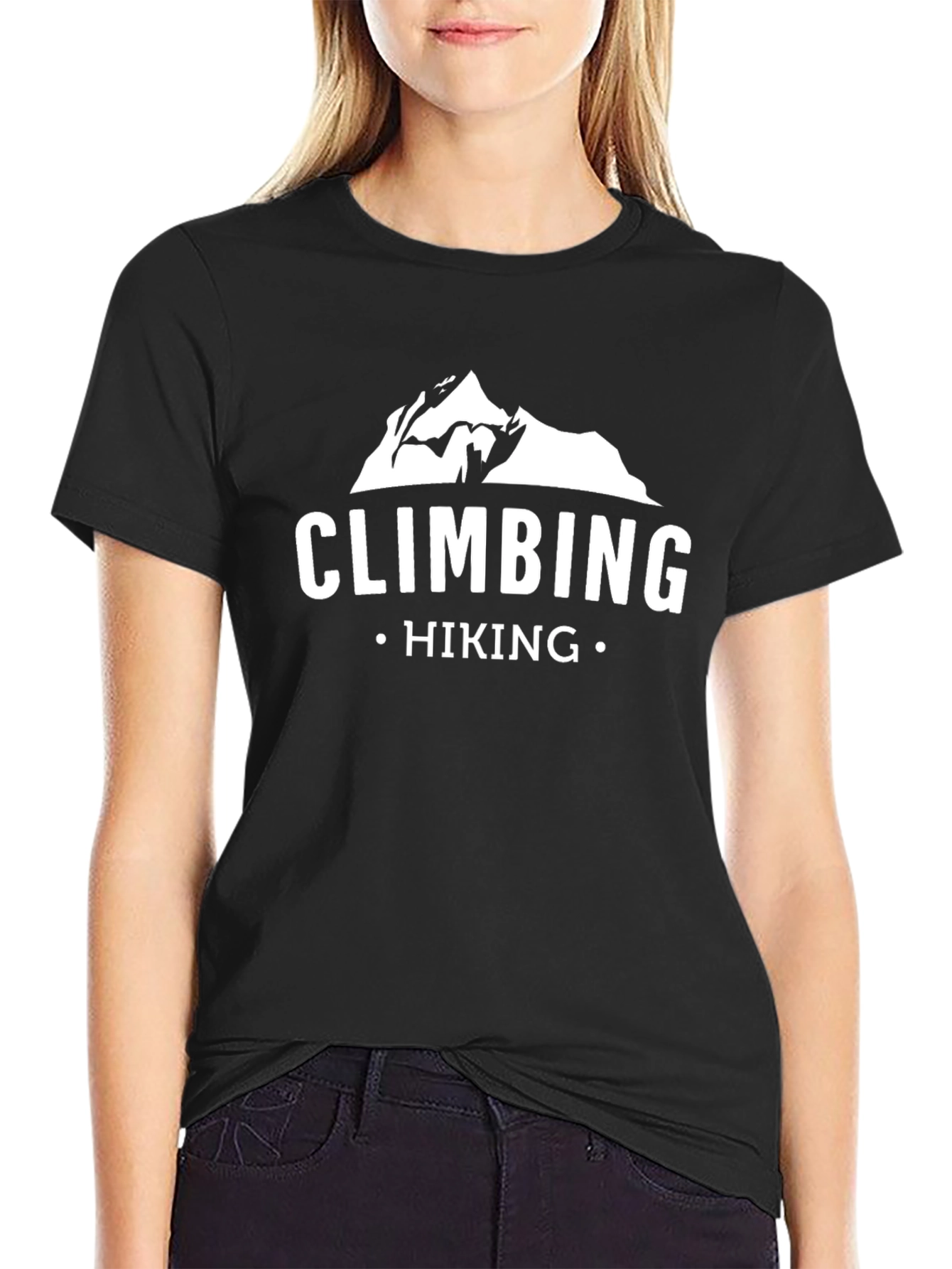 Climbing Hiking Graphic T-Shirt