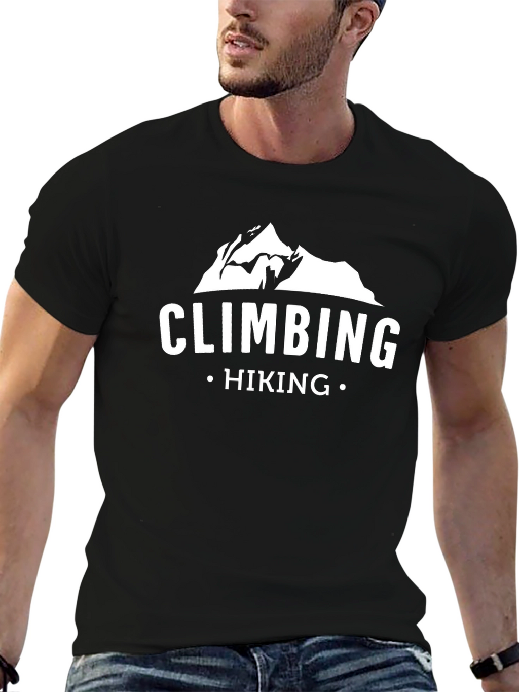 Climbing Hiking Graphic T-Shirt