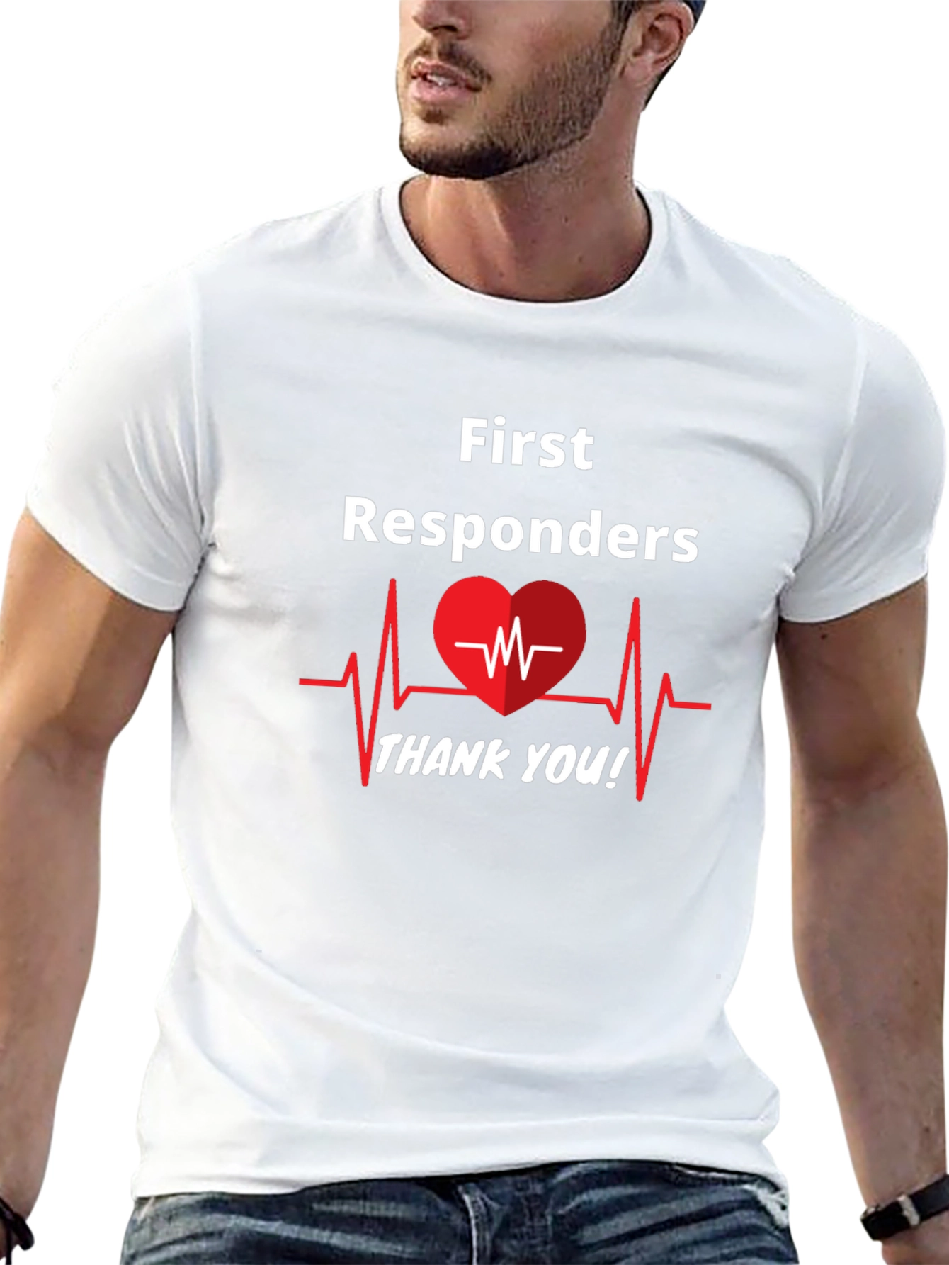 First Responders Thank You Graphic Tee