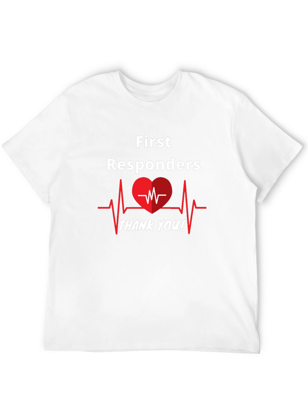 First Responders Thank You Graphic Tee