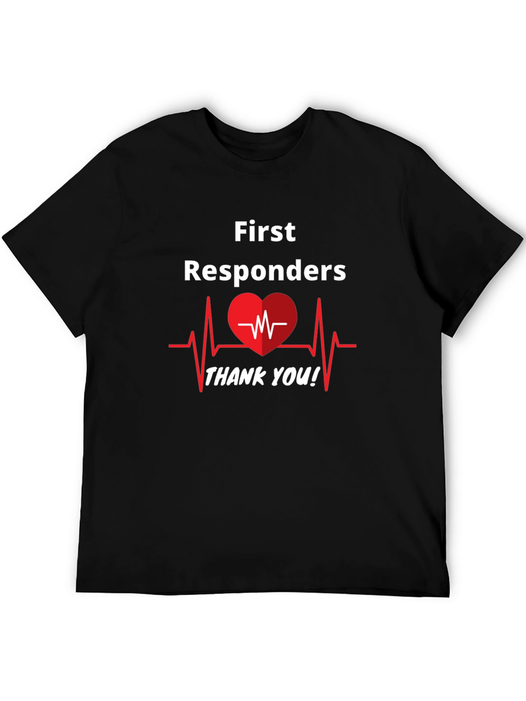 First Responders Thank You Graphic Tee
