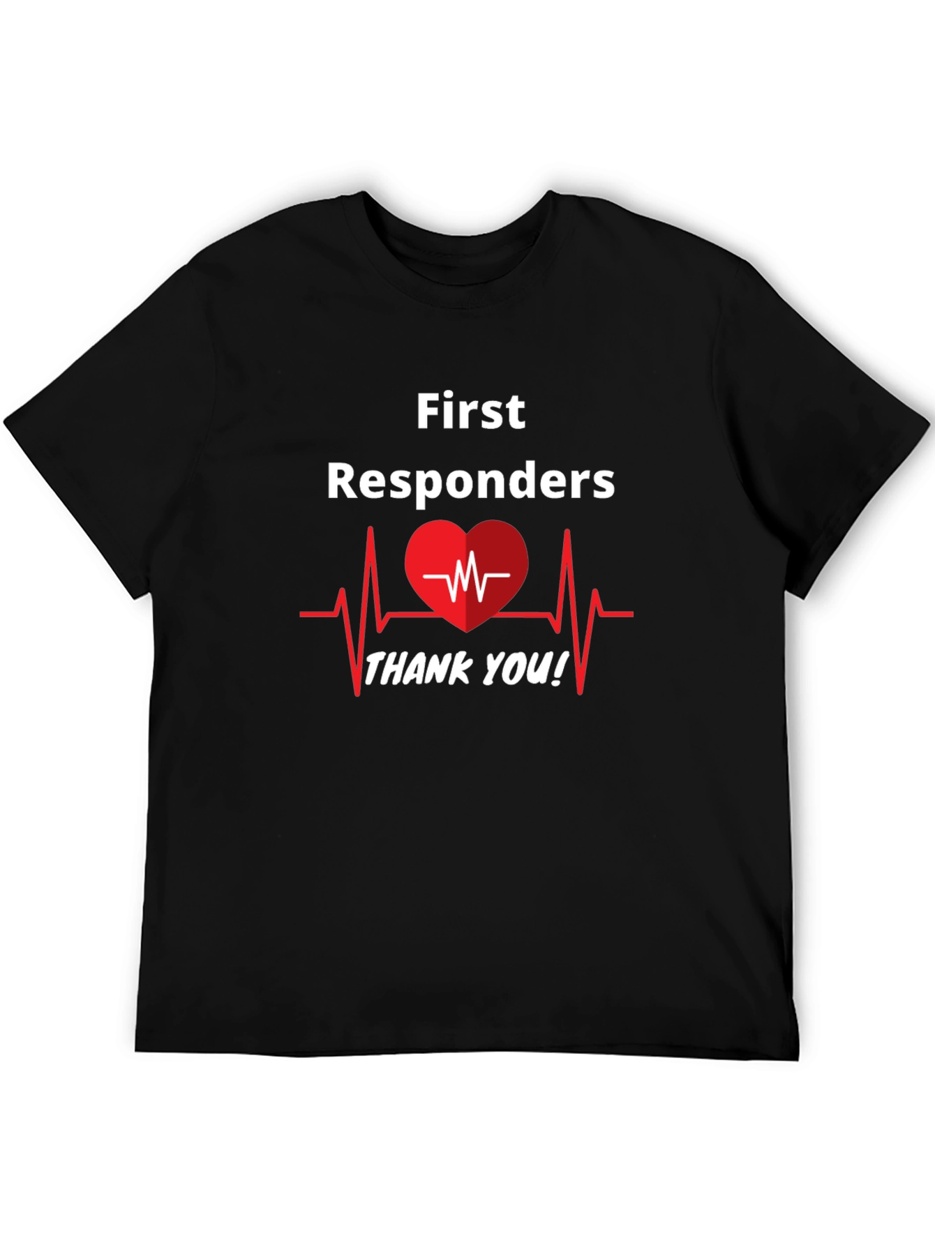 First Responders Thank You Graphic Tee