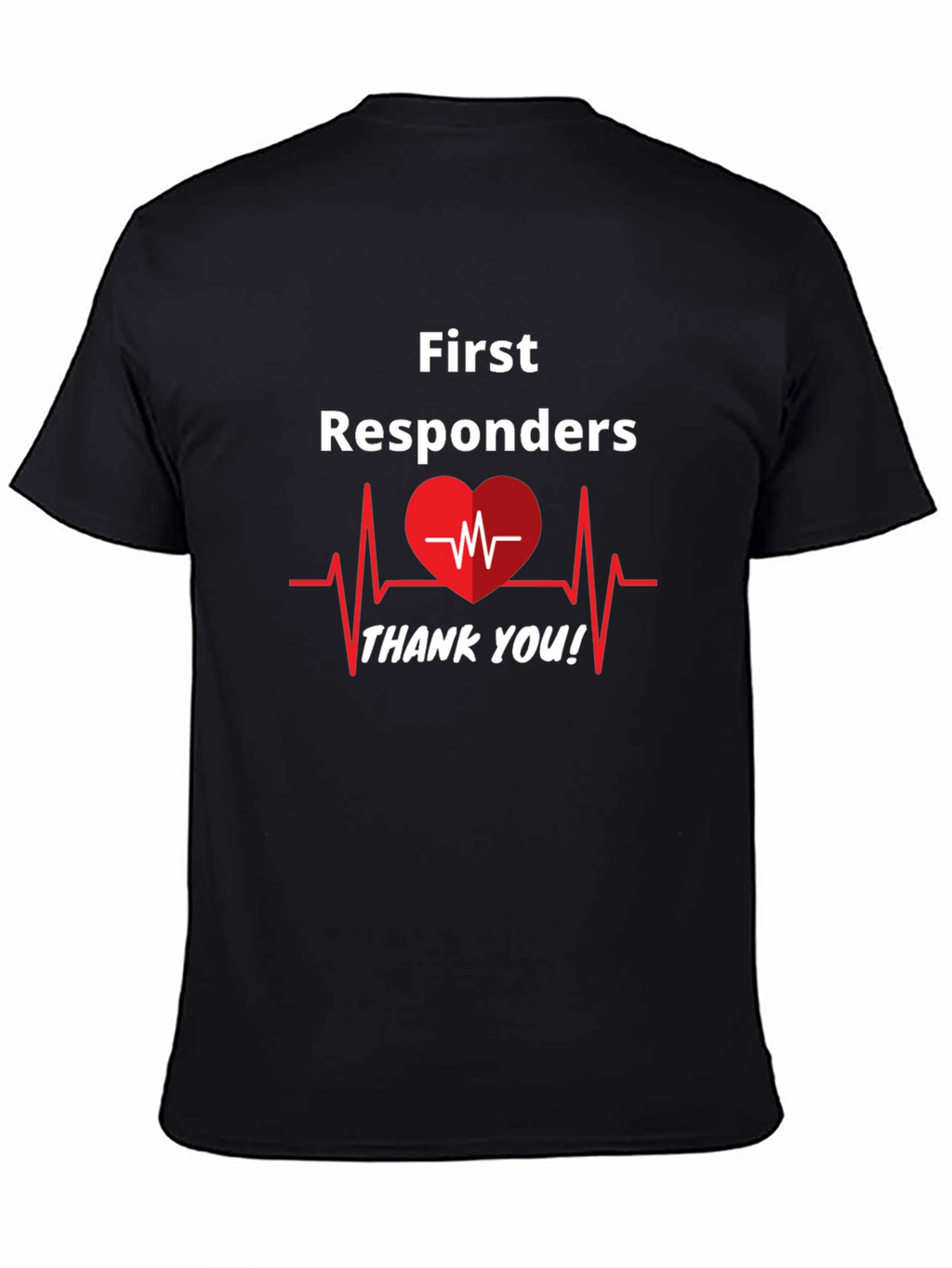 First Responders Thank You Graphic Tee