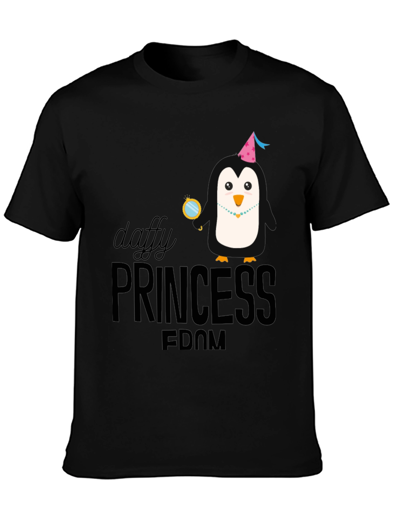 Daffy Princess Penguin Graphic T-Shirt