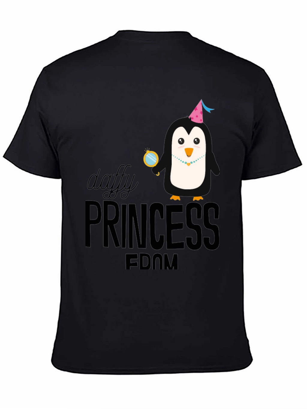 Daffy Princess Penguin Graphic T-Shirt