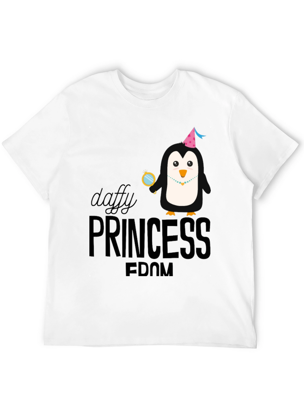Daffy Princess Penguin Graphic T-Shirt