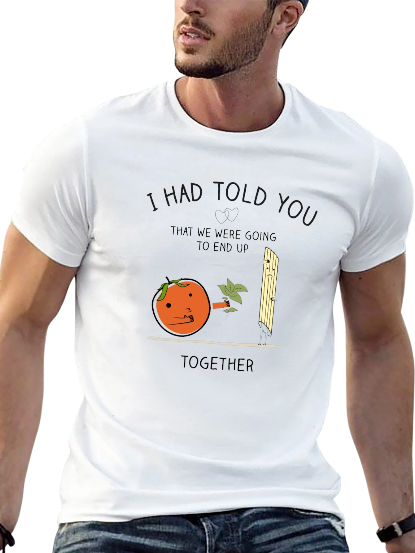 I Had Told You Orange Pun T-Shirt