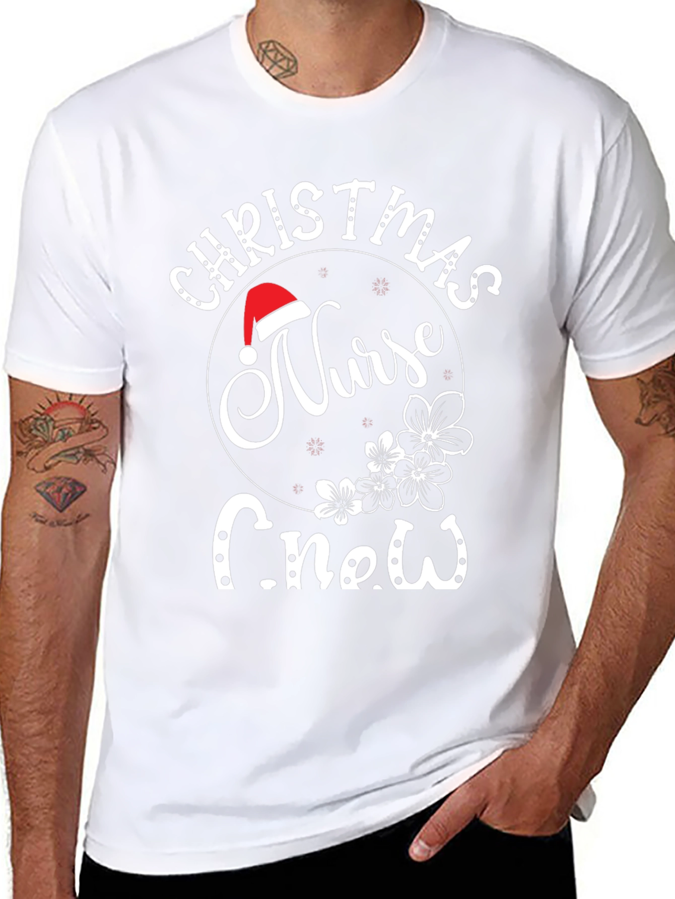 Christmas Nurse Crew T-Shirt