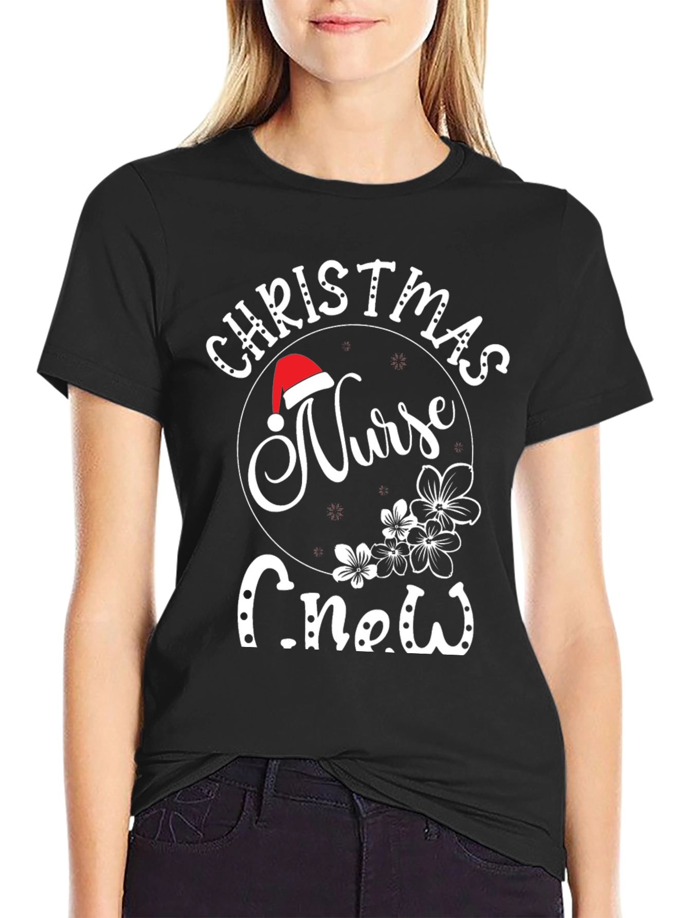Christmas Nurse Crew T-Shirt