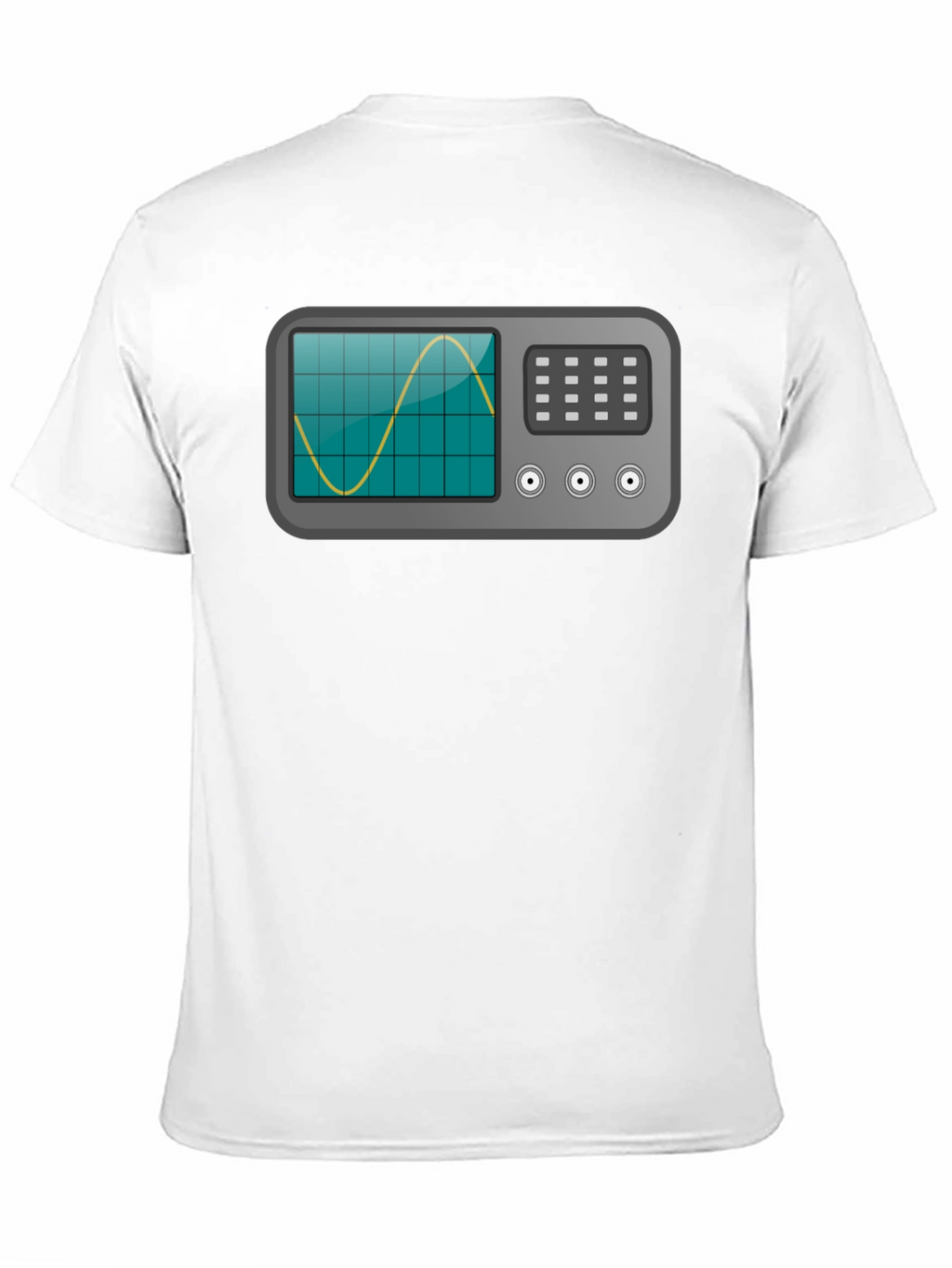 Oscilloscope Graphic Tee - Geeky Tech Shirt