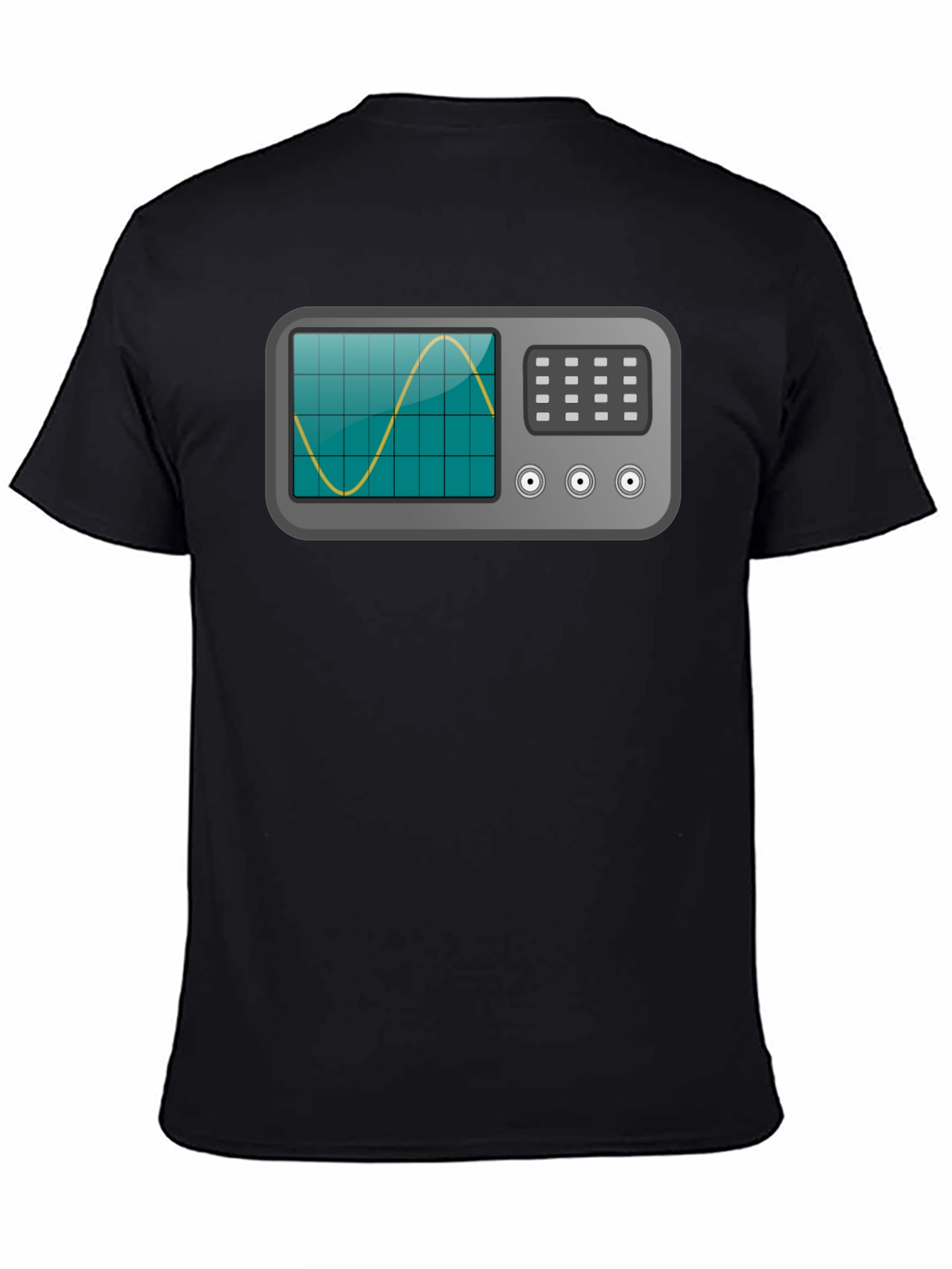 Oscilloscope Graphic Tee - Geeky Tech Shirt