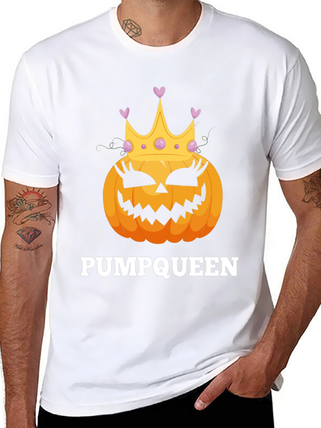 Pumpqueen Halloween Graphic Tee