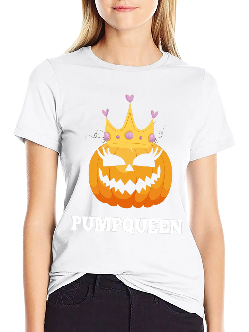Pumpqueen Halloween Graphic Tee