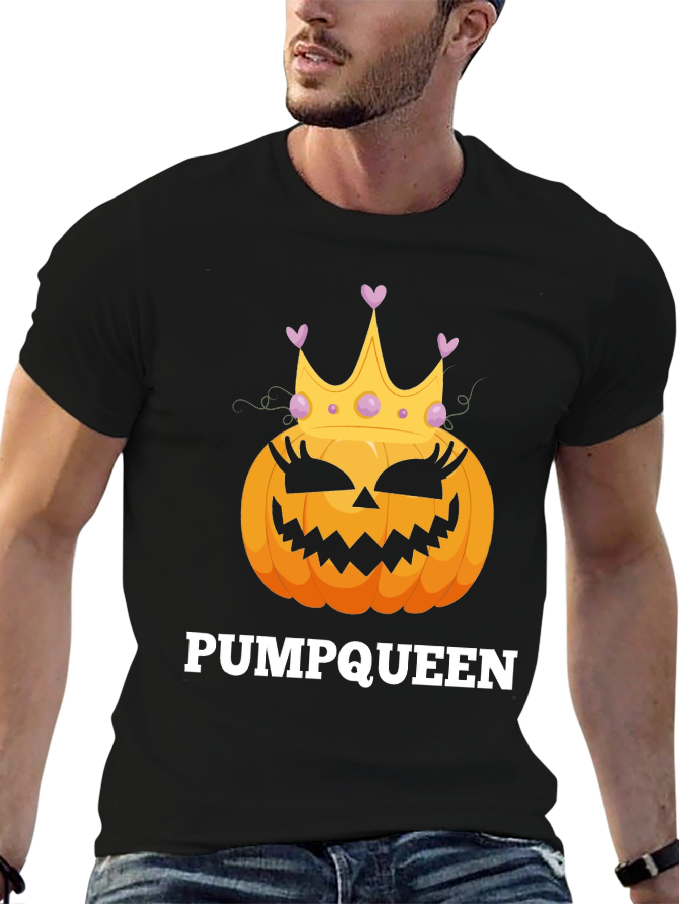 Pumpqueen Halloween Graphic Tee