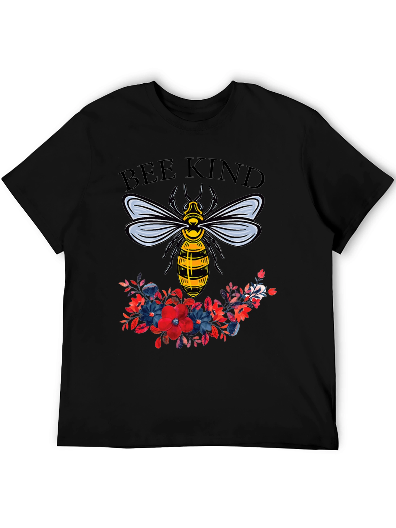 Bee Kind Floral Graphic T-Shirt