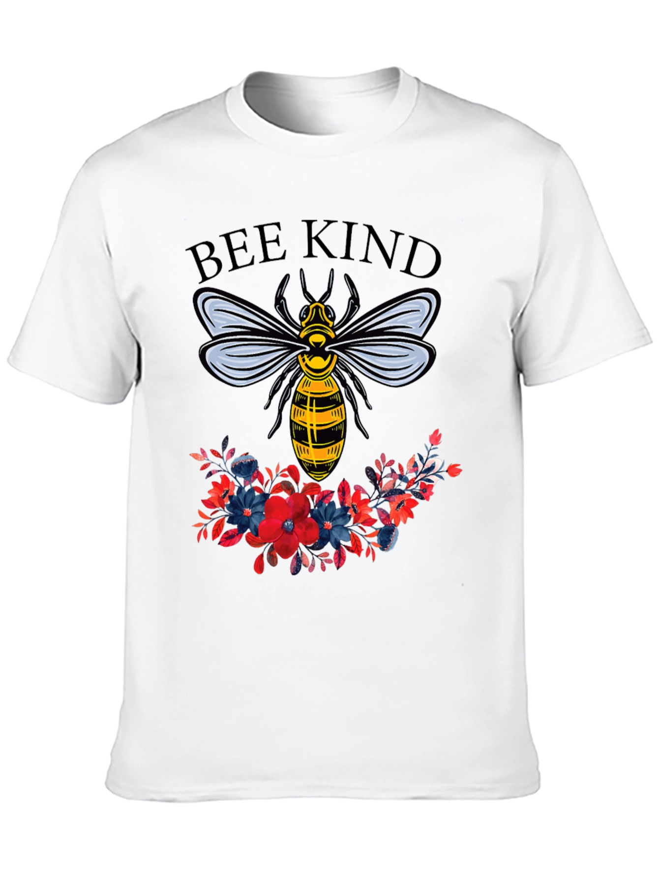 Bee Kind Floral Graphic T-Shirt
