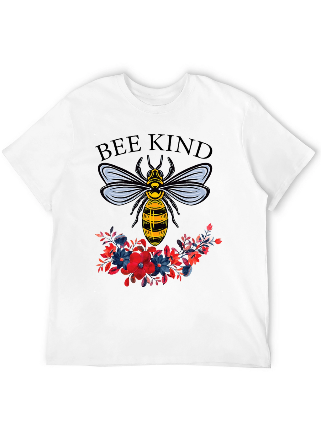 Bee Kind Floral Graphic T-Shirt