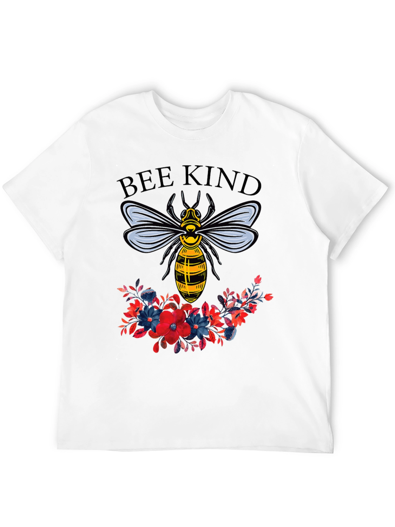 Bee Kind Floral Graphic T-Shirt