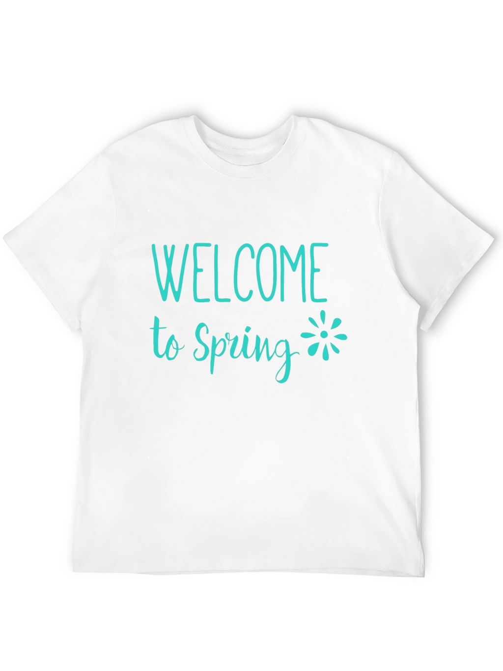 Welcome to Spring Graphic Tee - Black