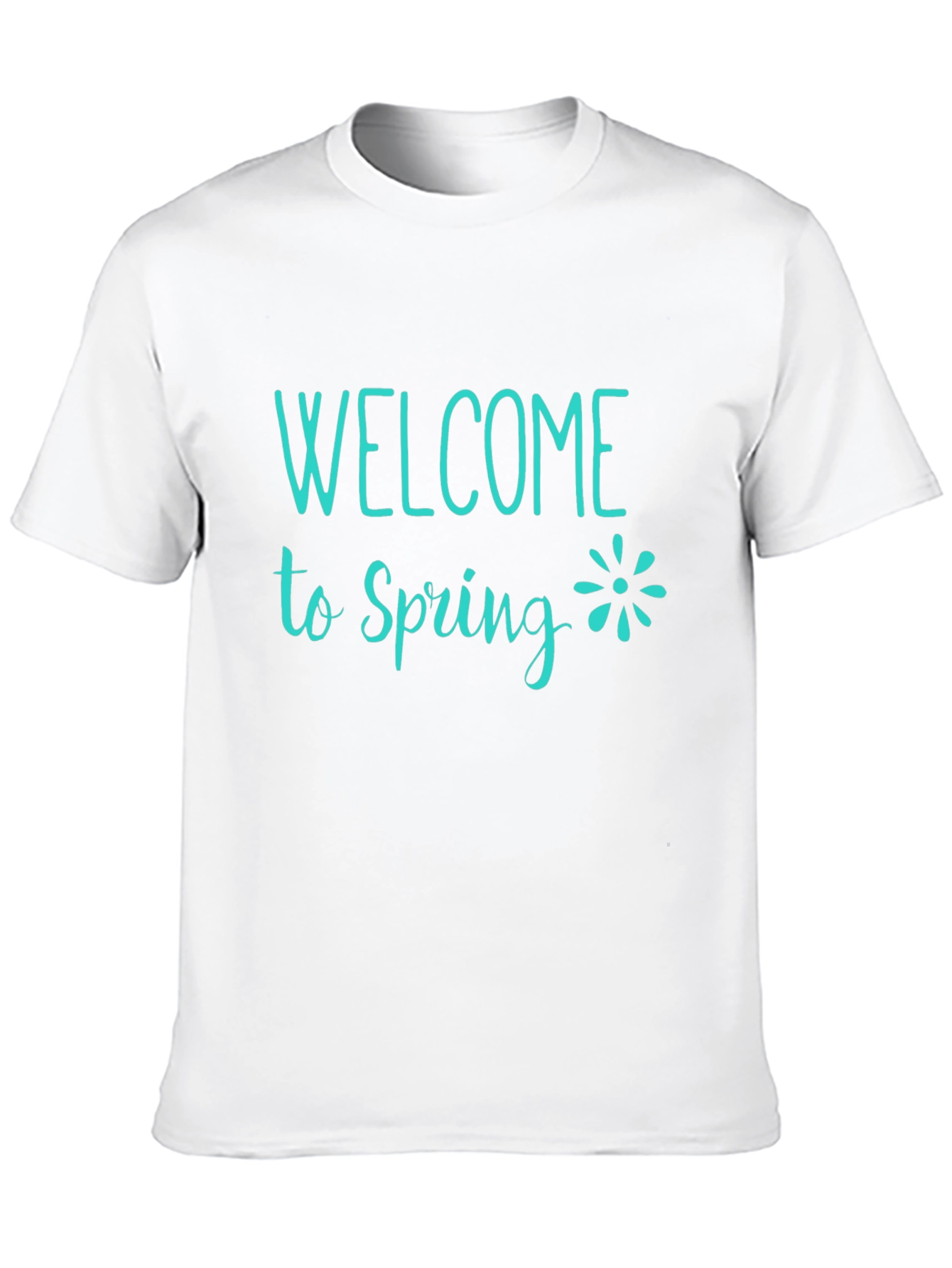 Welcome to Spring Graphic Tee - Black