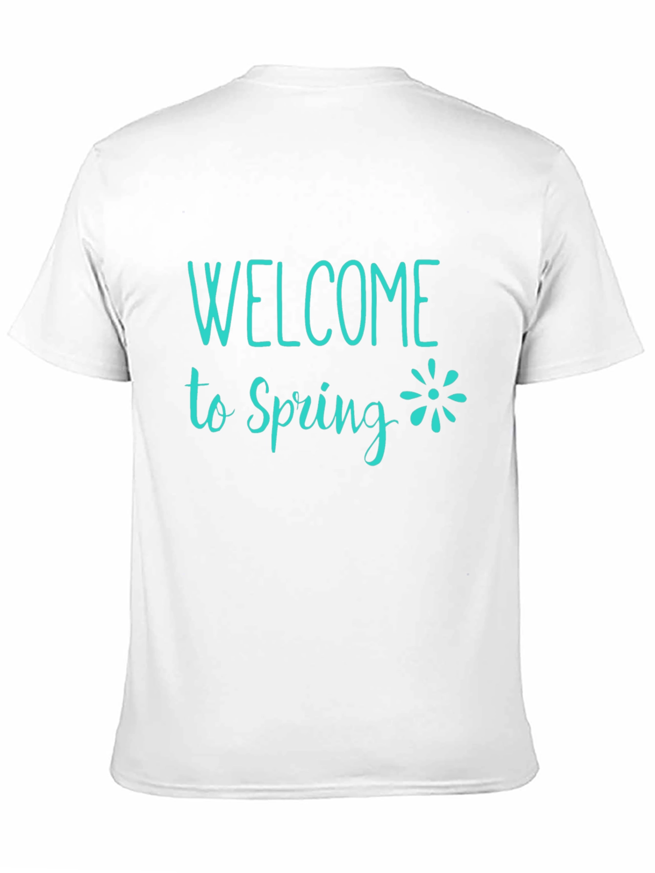 Welcome to Spring Graphic Tee - Black