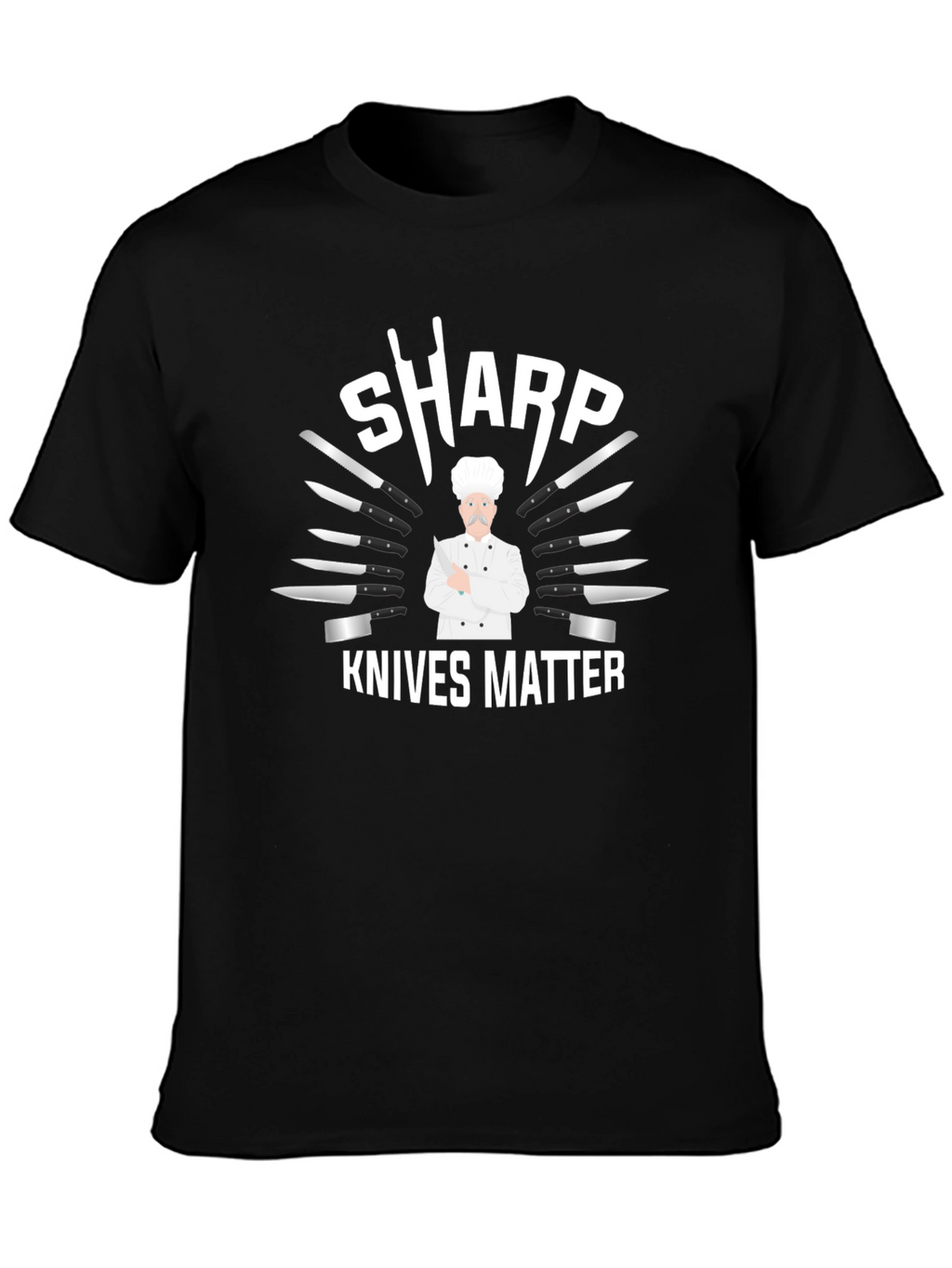 Sharp Knives Matter Graphic Tee