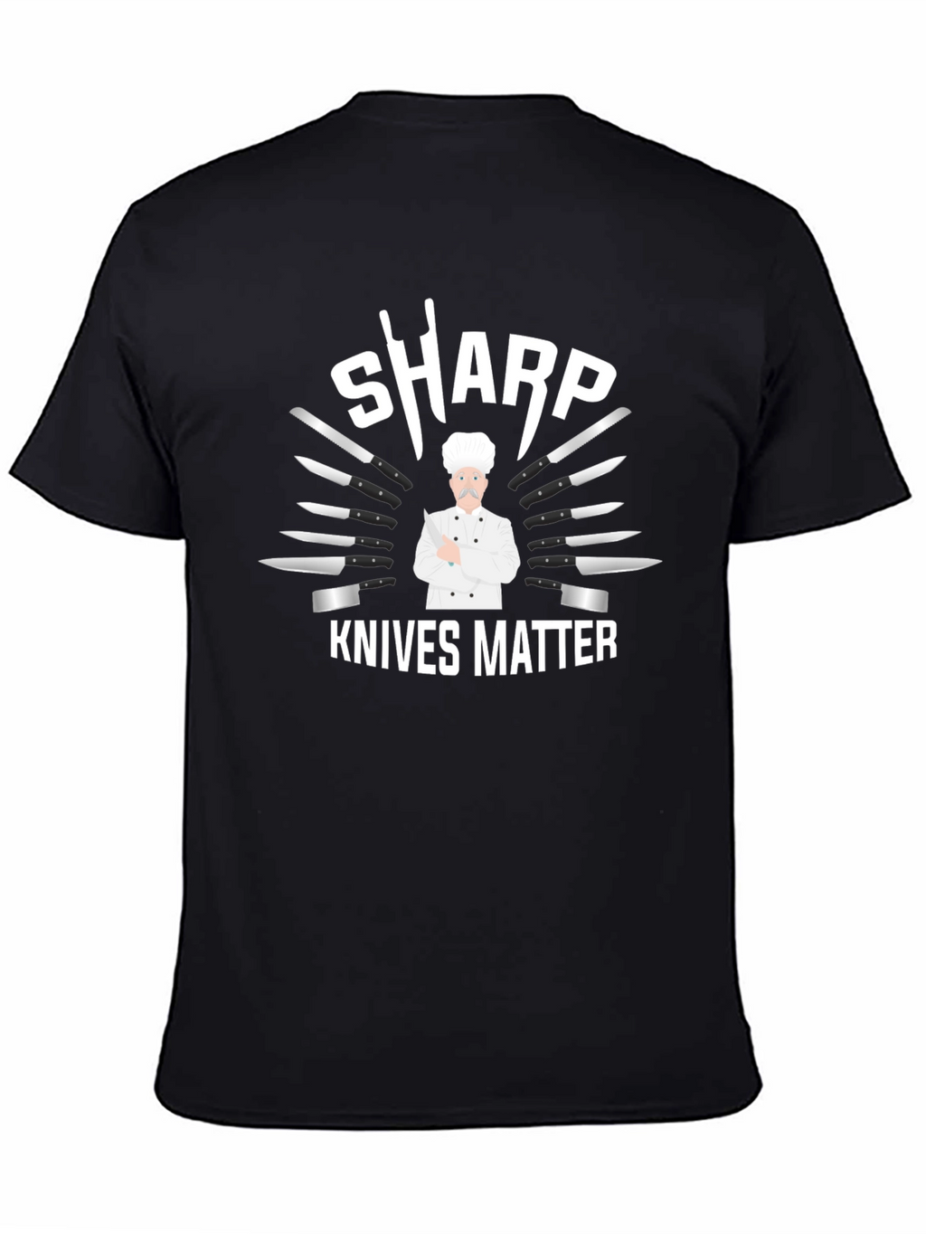 Sharp Knives Matter Graphic Tee