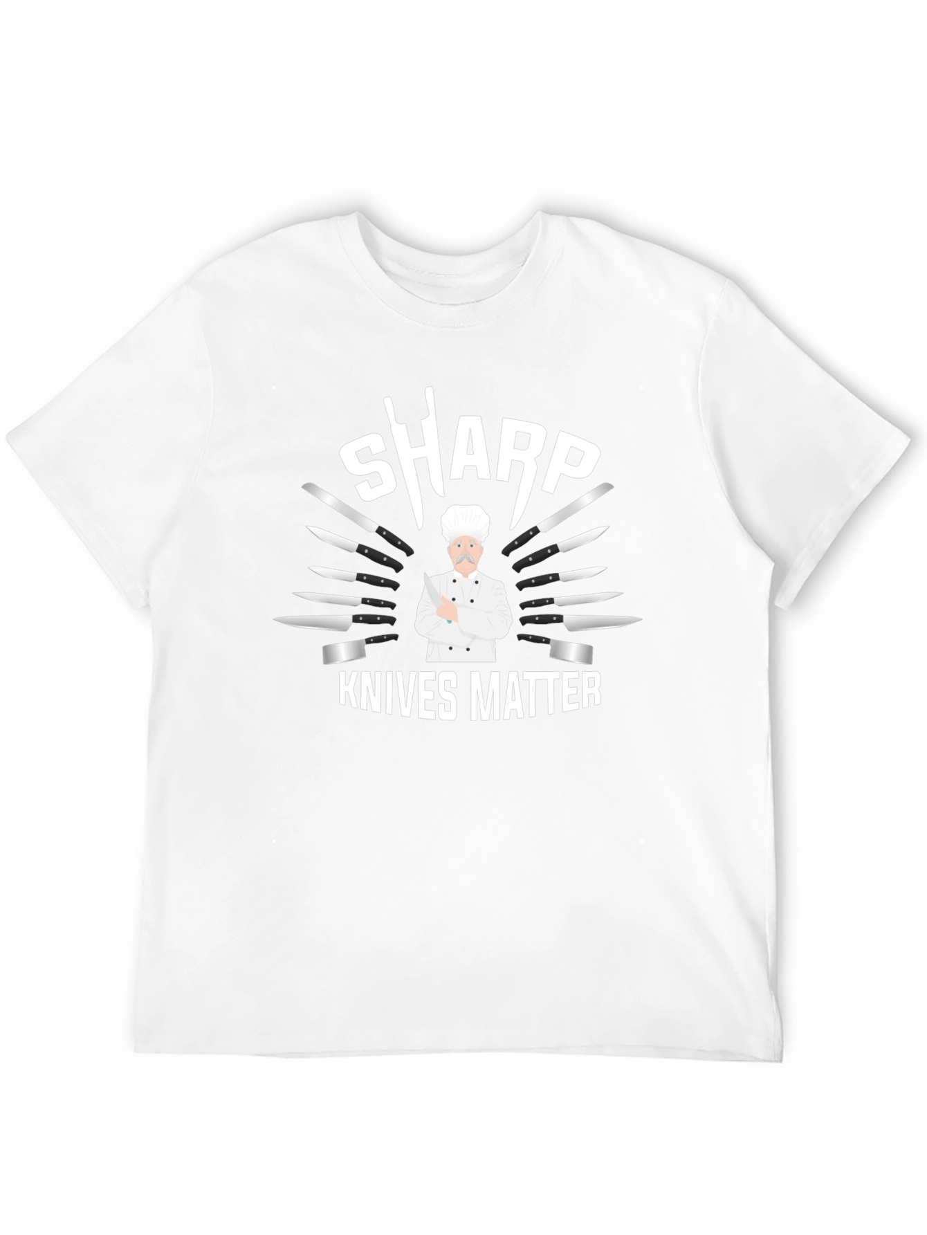 Sharp Knives Matter Graphic Tee