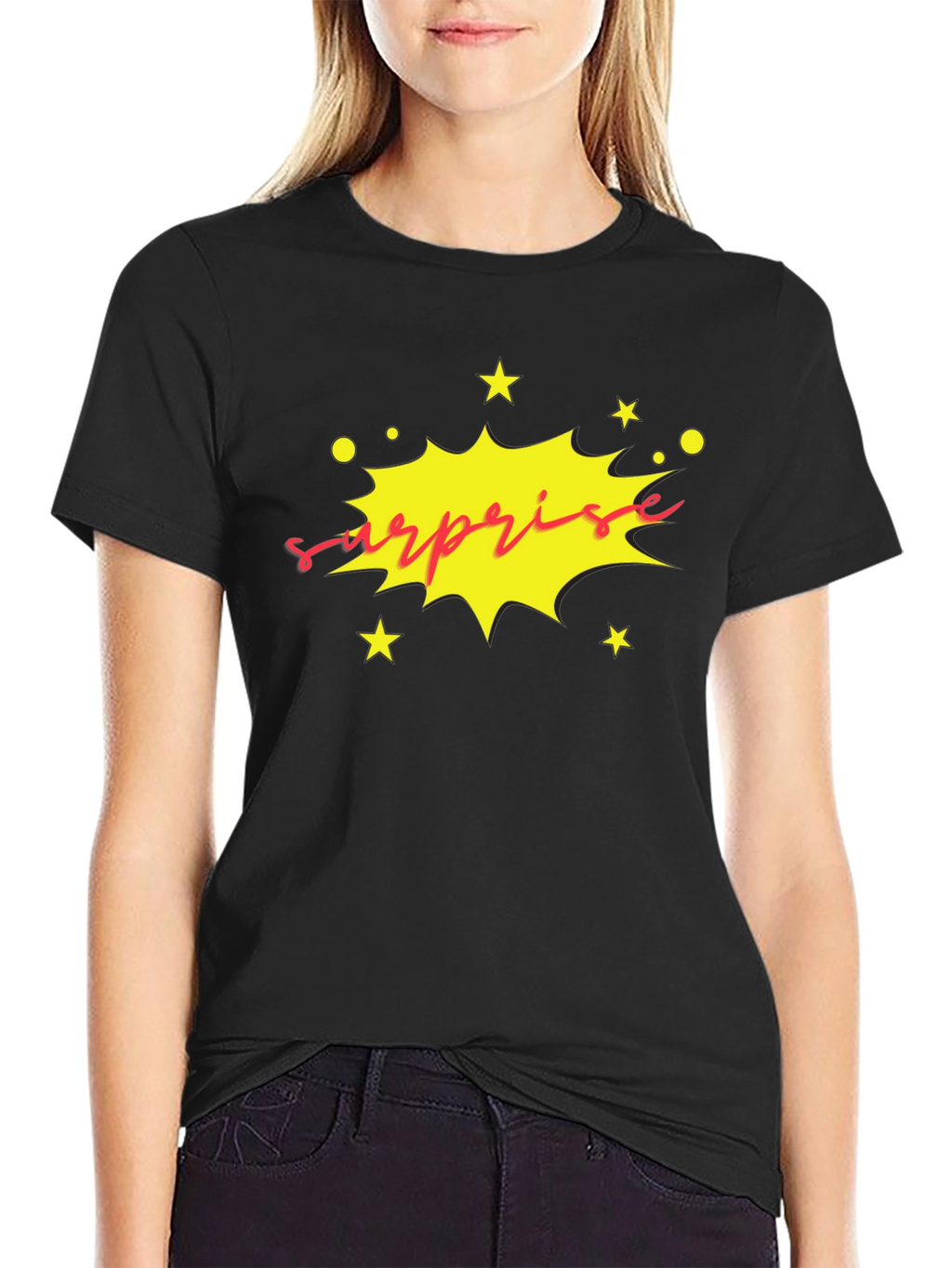 Surprise Graphic Tee - Bold & Fun!