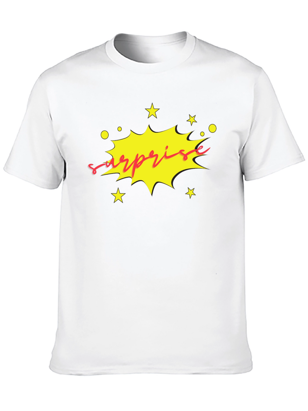 Surprise Graphic Tee - Bold & Fun!