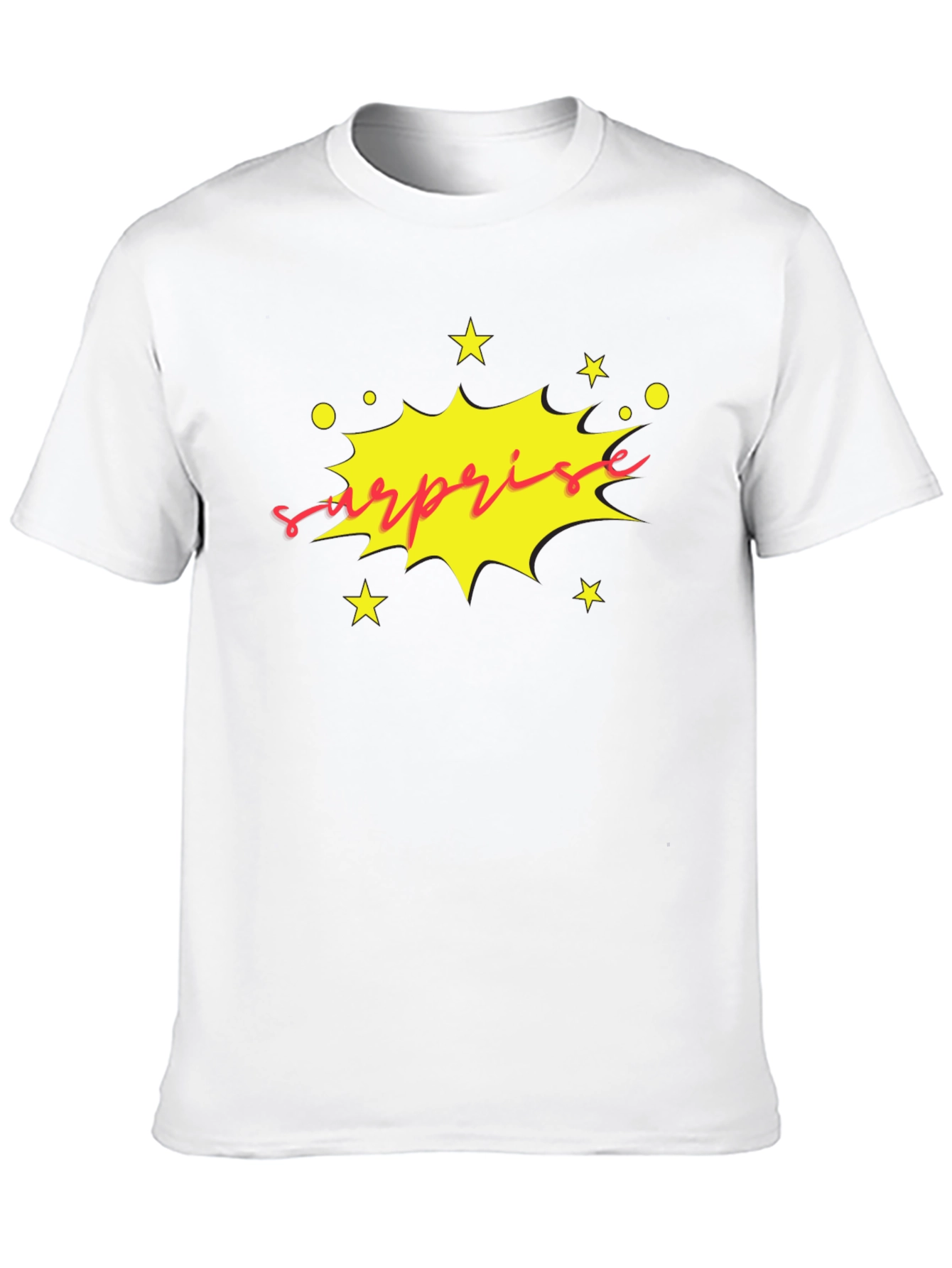 Surprise Graphic Tee - Bold & Fun!