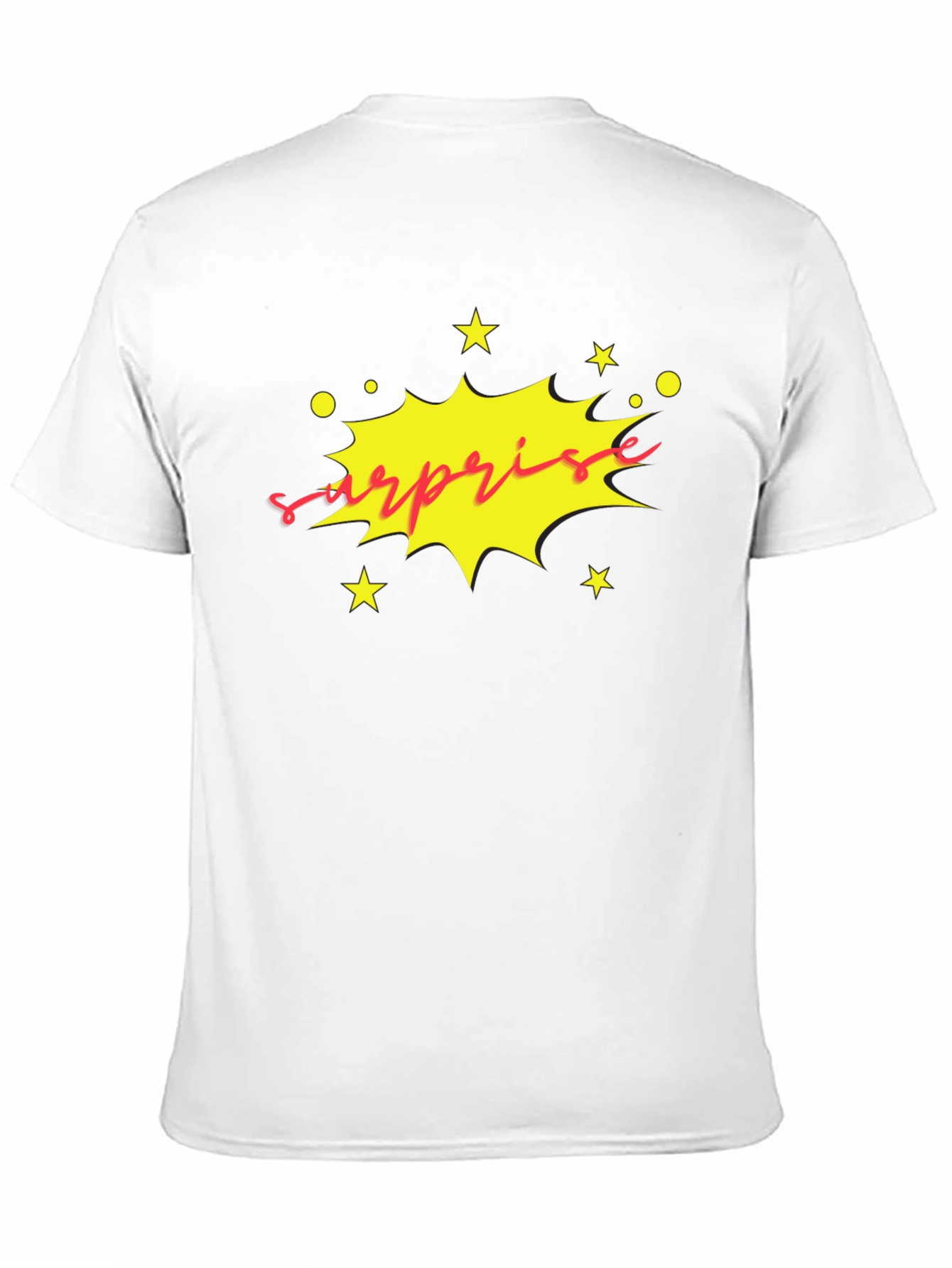 Surprise Graphic Tee - Bold & Fun!
