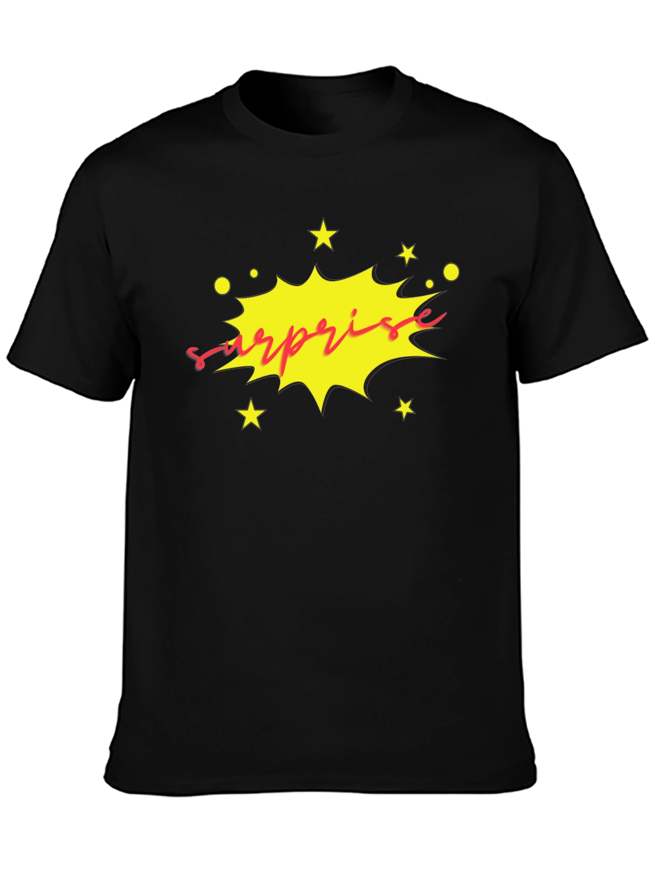 Surprise Graphic Tee - Bold & Fun!
