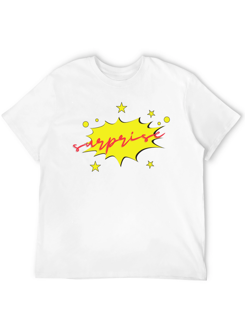Surprise Graphic Tee - Bold & Fun!