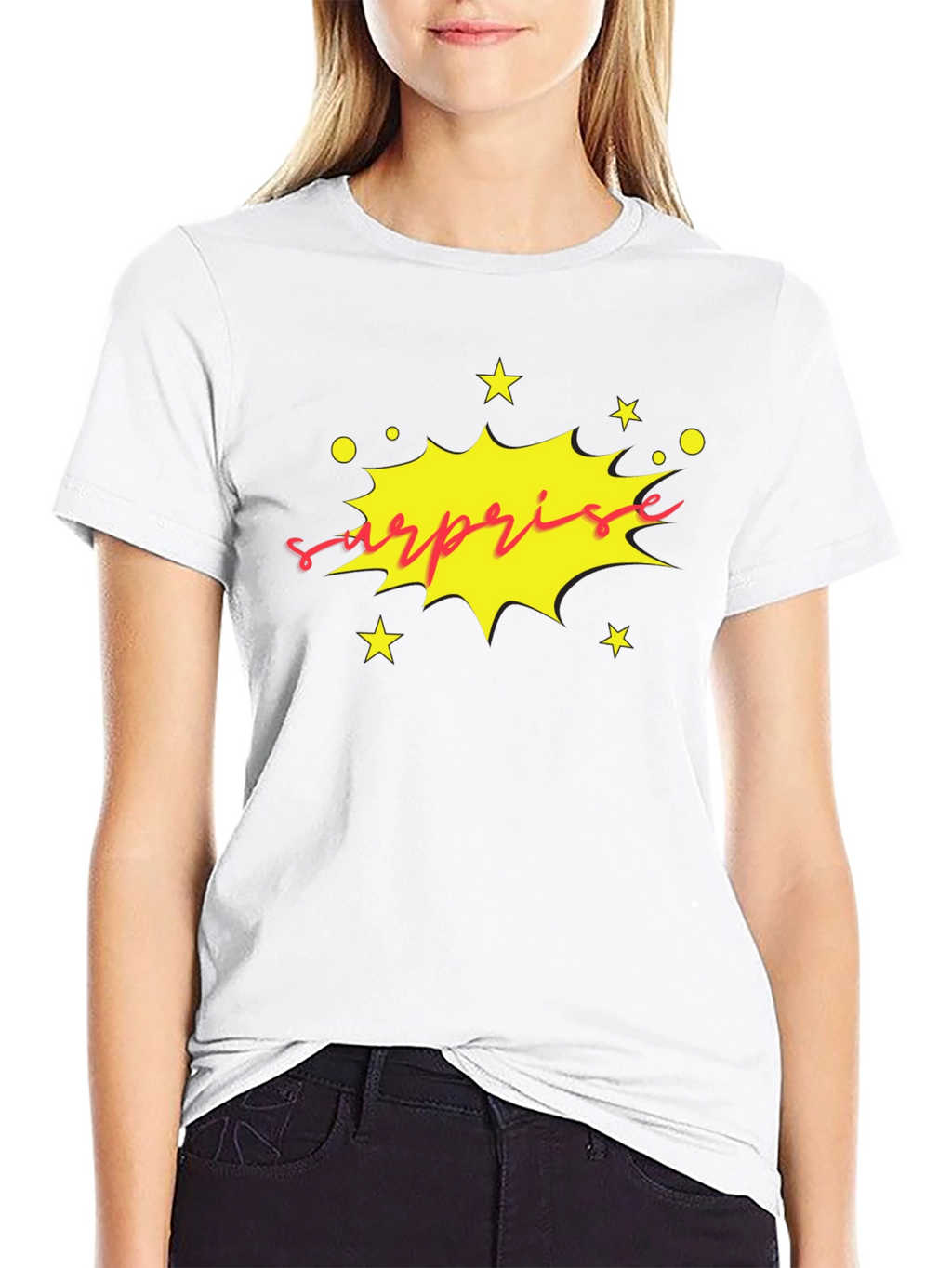 Surprise Graphic Tee - Bold & Fun!