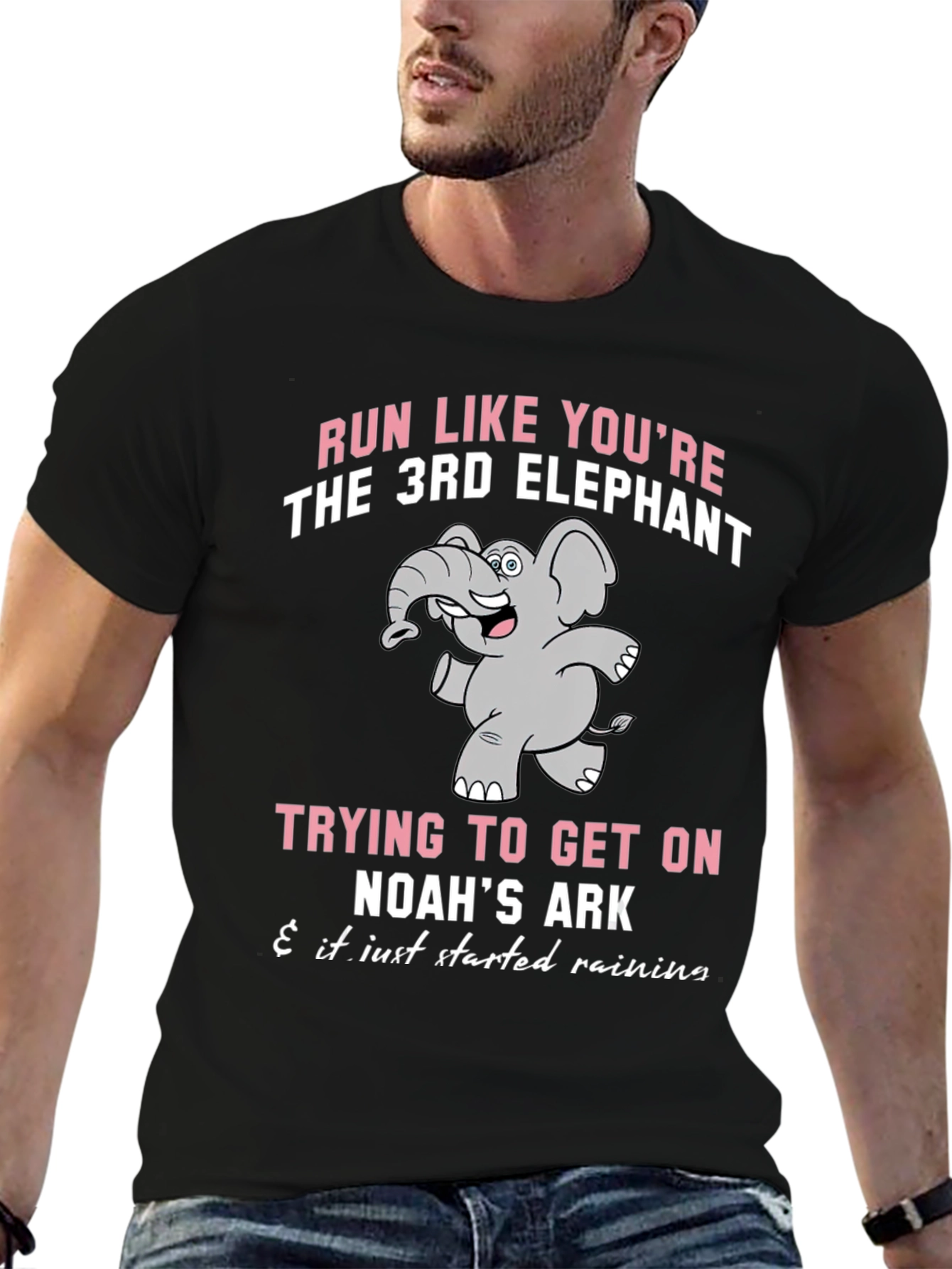 Run Like Youre the 3rd Elephant T-Shirt