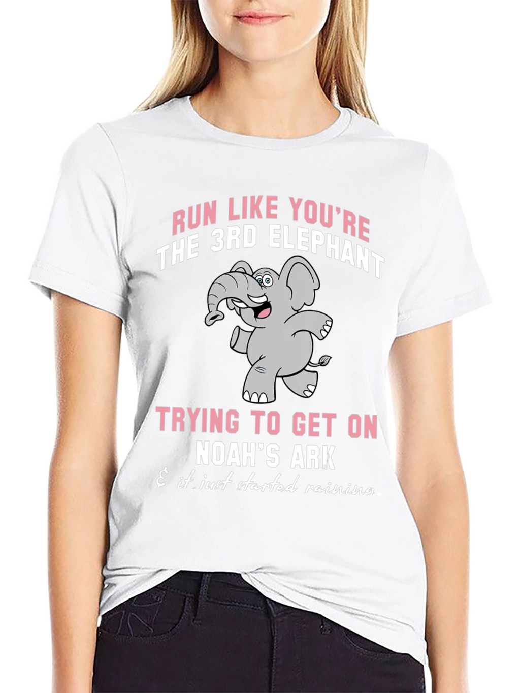 Run Like Youre the 3rd Elephant T-Shirt