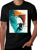 Epic Watersports Graphic Tee - Black Cotton Blend