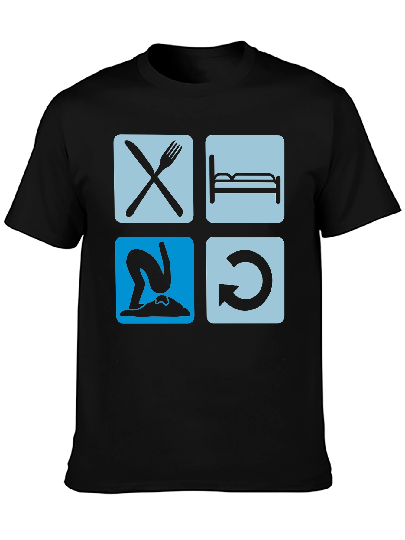 Eat Sleep Dig Repeat T-Shirt - Funny Gardening Tee