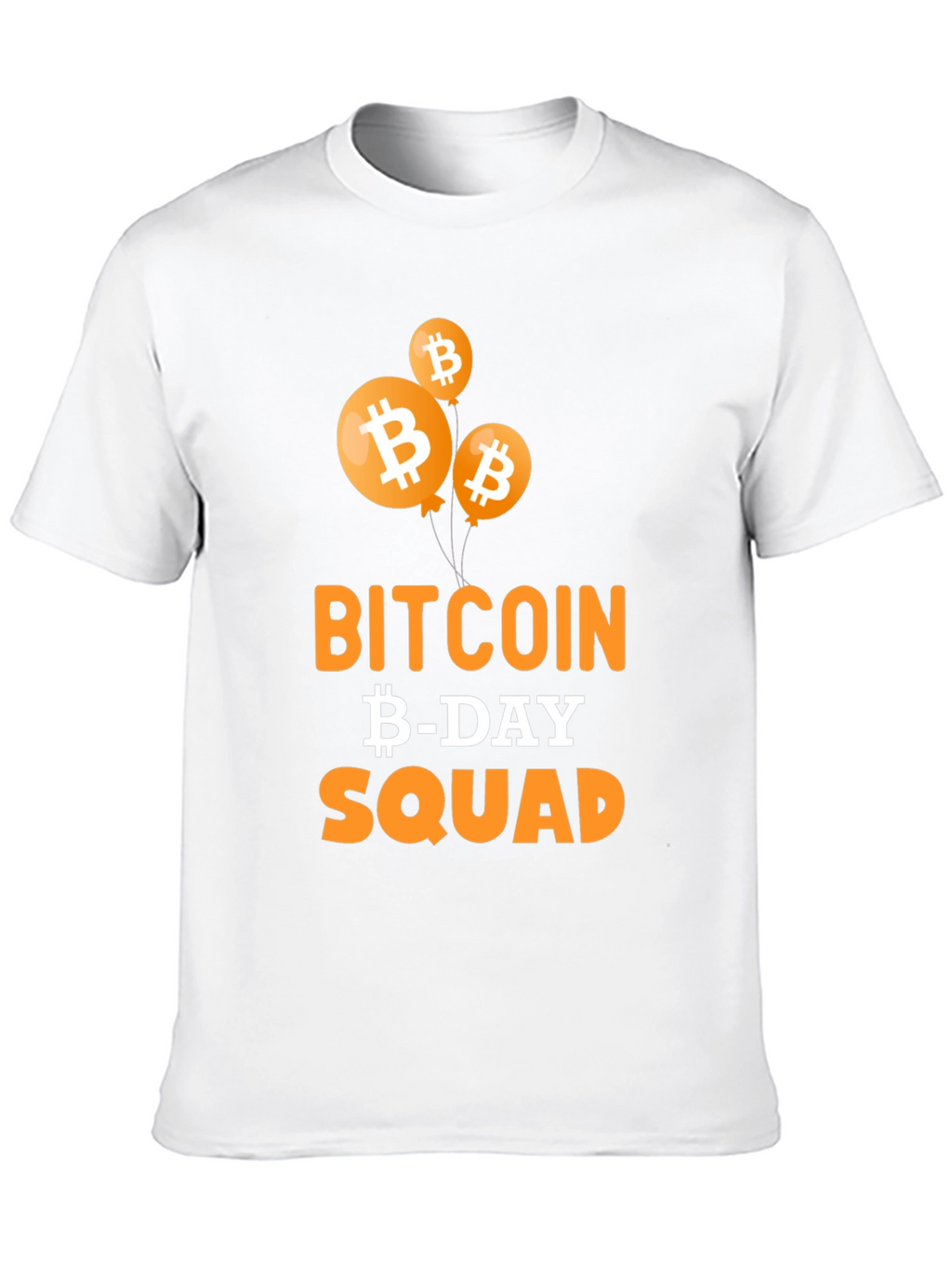 Bitcoin Birthday Squad Black T-Shirt