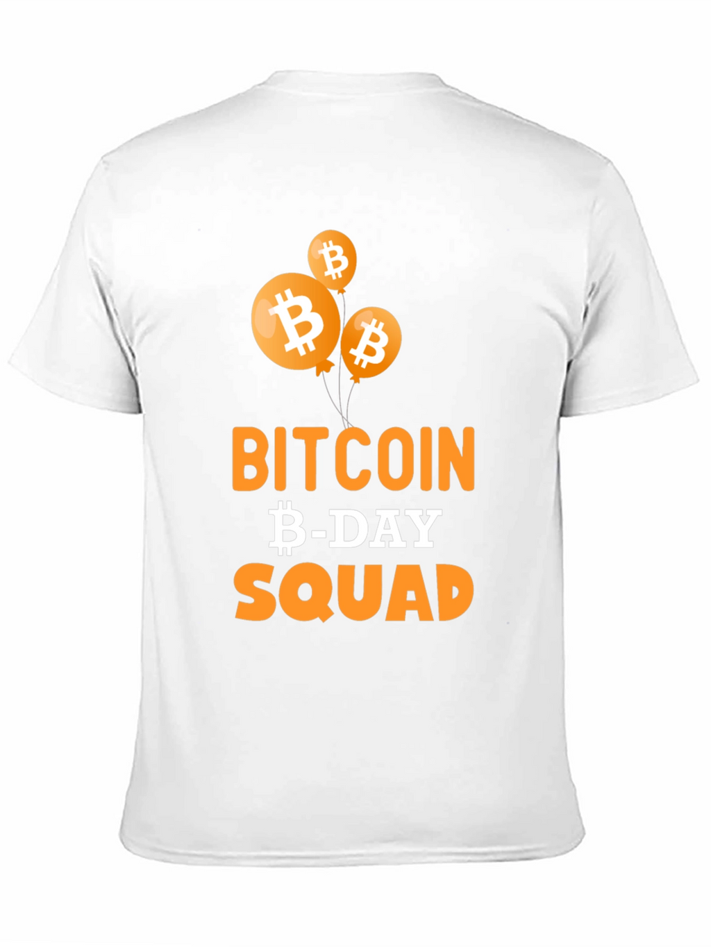 Bitcoin Birthday Squad Black T-Shirt