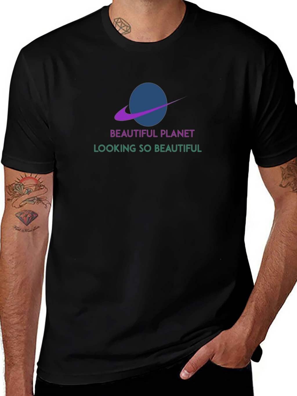Beautiful Planet Graphic T-Shirt