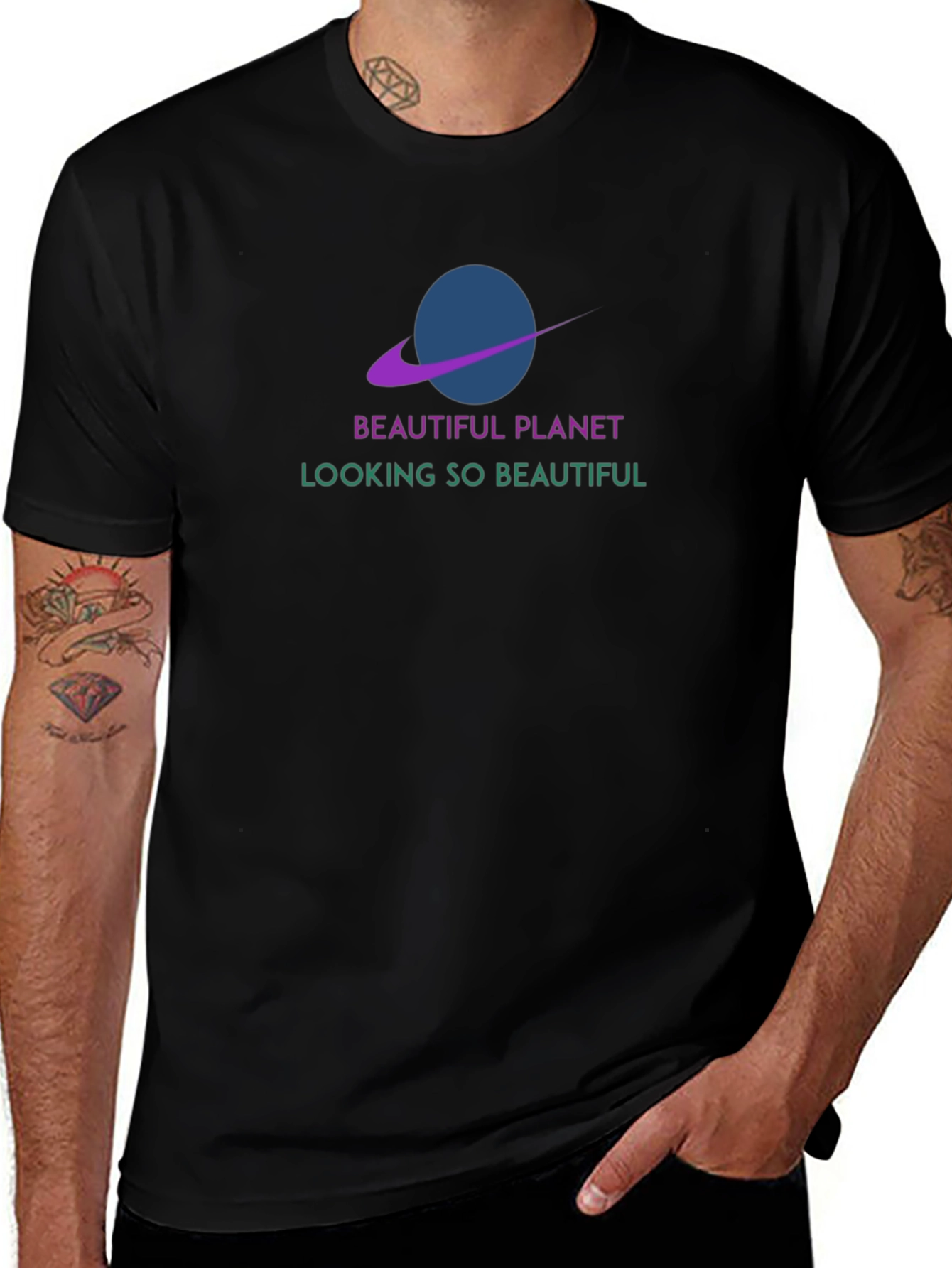 Beautiful Planet Graphic T-Shirt