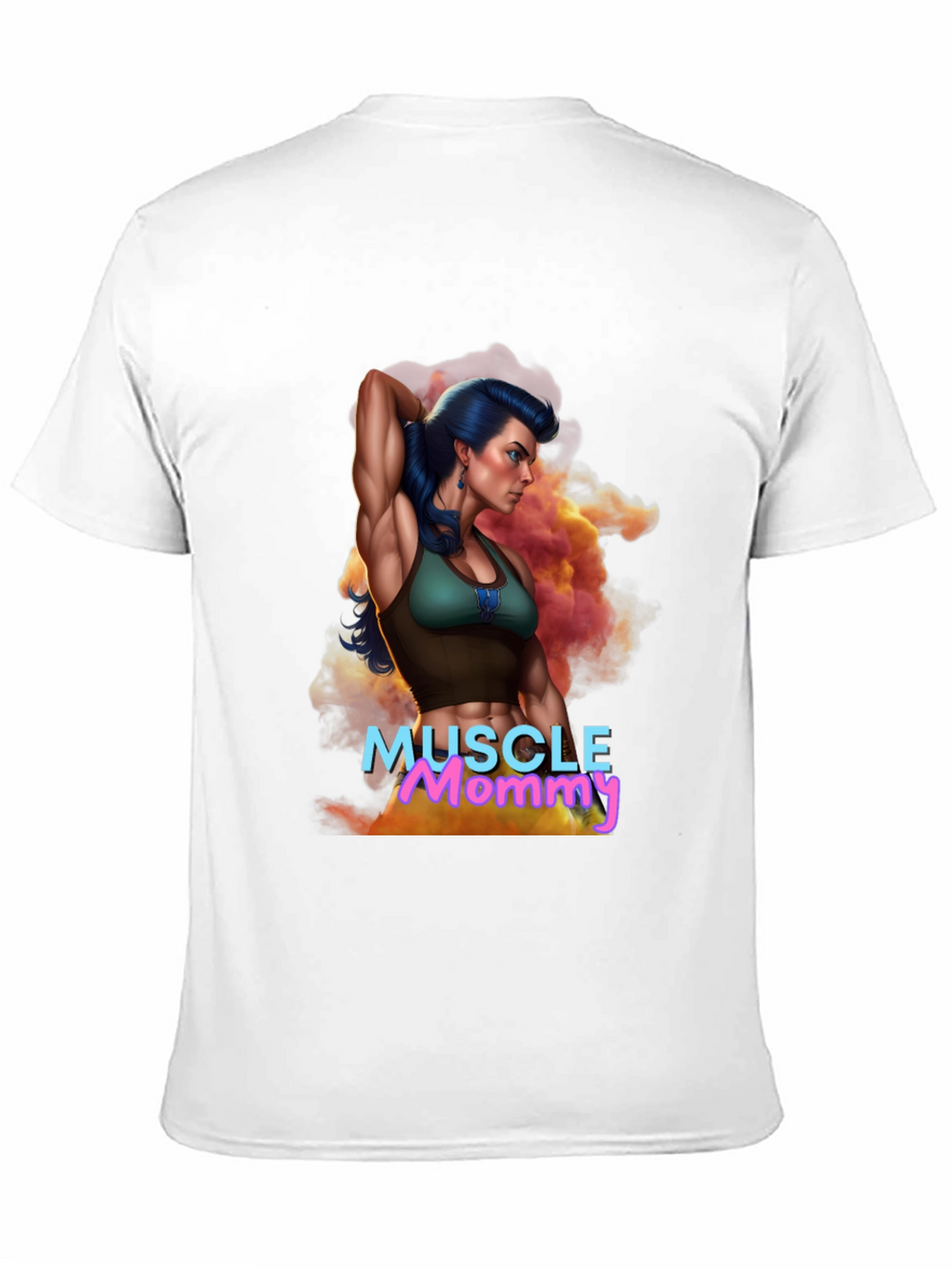 Muscle Mommy Graphic Tee - Fitness Lover Gift
