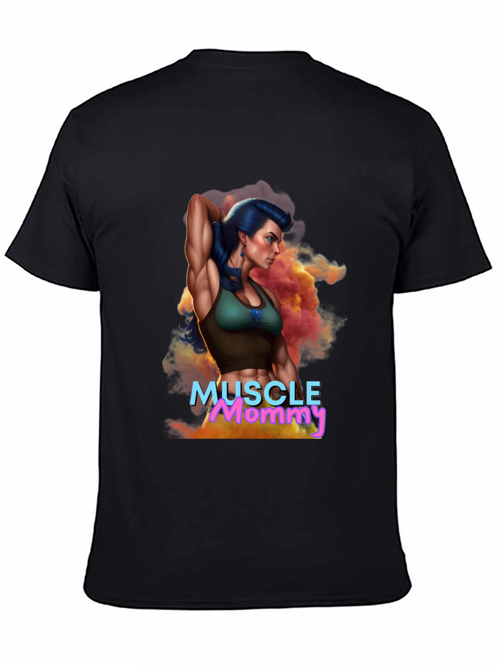 Muscle Mommy Graphic Tee - Fitness Lover Gift