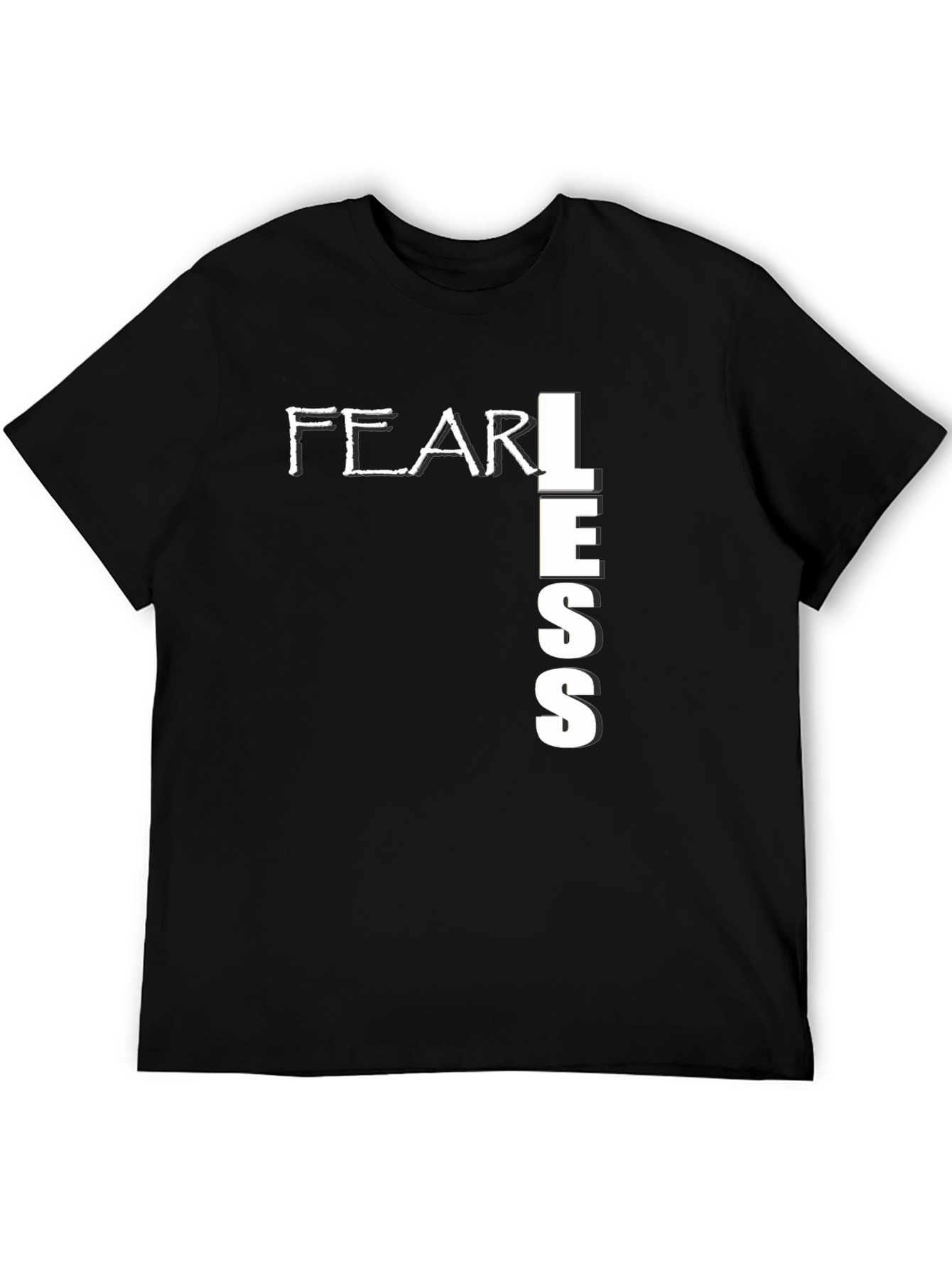 Fearless Graphic Print Mens T-Shirt