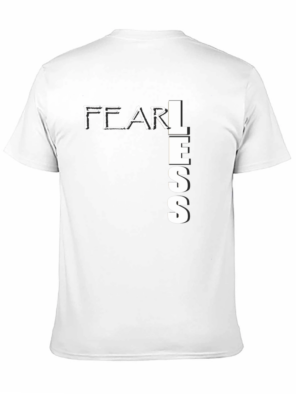 Fearless Graphic Print Mens T-Shirt