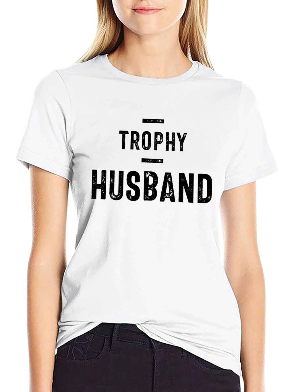 Trophy Husband Graphic Novelty T-Shirt